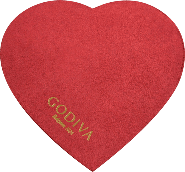 Vday Red Heart Box 6pcs